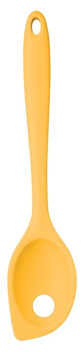 Colourworks 27.5cm Yellow Silicone Mixing Spoon N3