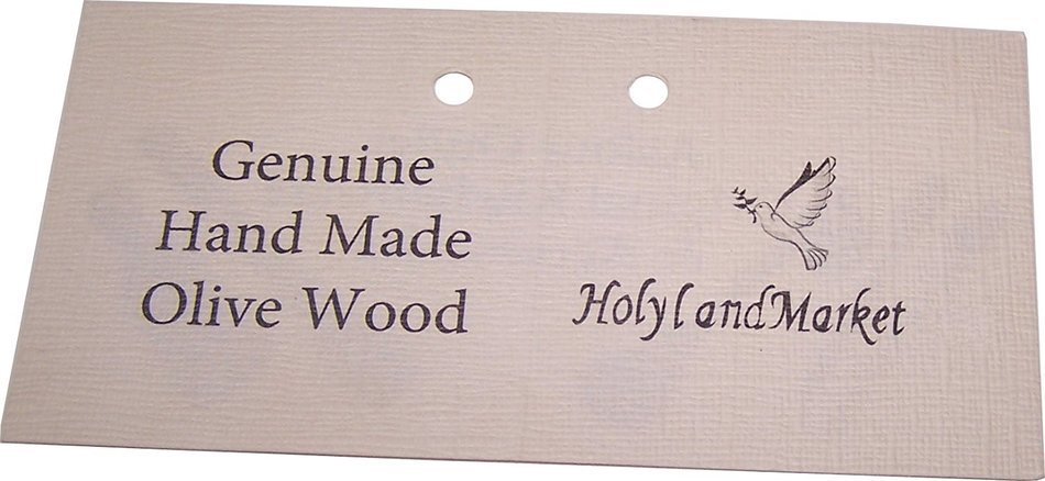 Handcrafted olive wood honey dipper ( length 6") - Asfour Outlet Trademark N2
