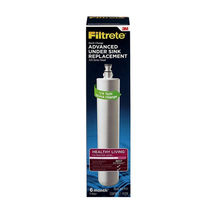 3M Filtrete Under-Sink Advanced Replacement Water Filter , Keep Your Home's Water Ready To Drink . N2
