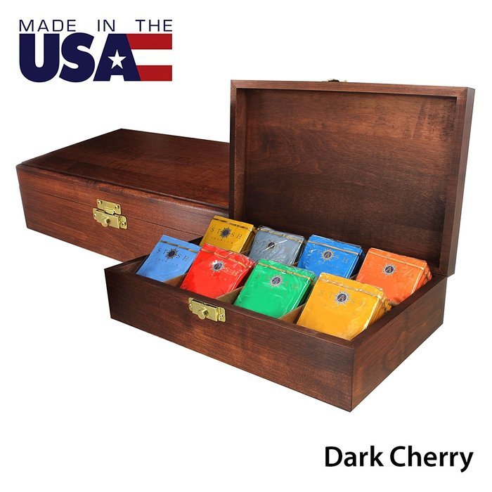 Tea Chests with Tea - Stashs Favorites (Black Cherry (Imported)) N3