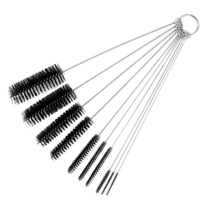 Sankuwen Tube Nylon Brush Set - Spray Tube Brush 10pc N2