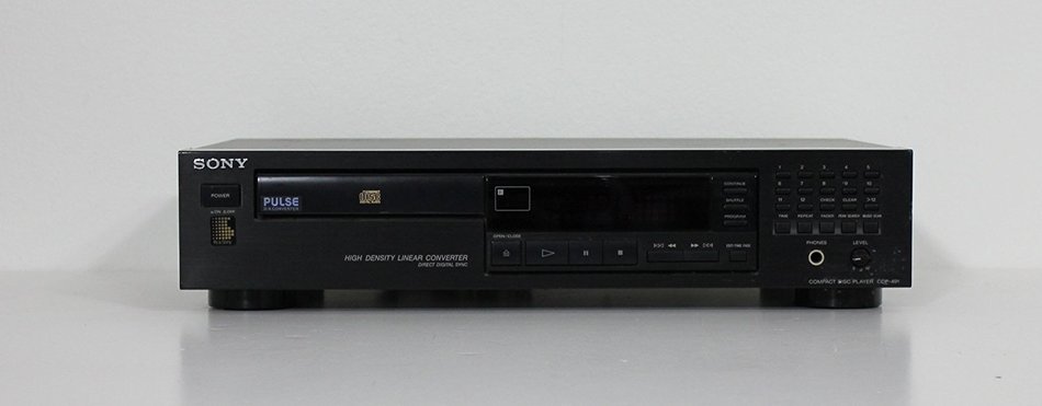 Sony CDP-491 Compact Disc Single Disc CD Player