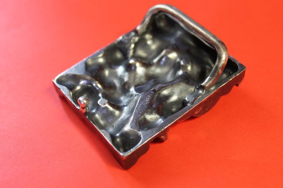 Sterling silver buckle 925 author's work (handiwork) N12