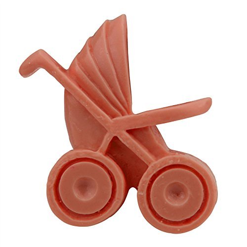 Let'S Diy Baby Carriage Shape Chocolate Candy Jello 3D Silicone Mold Mould Cake Tools Bakeware Pastry Bar