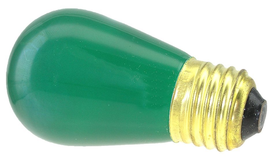 Novelty Lights, Inc. 11watt S14 Commerical Grade S14 Ceramic Replacement Bulbs, E27 Medium Base, Clear, 11 Watt... N4