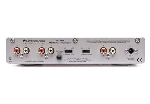 Cambridge - Azur 651P MM/MC Preamp (Silver) by Cambridge Audio N2