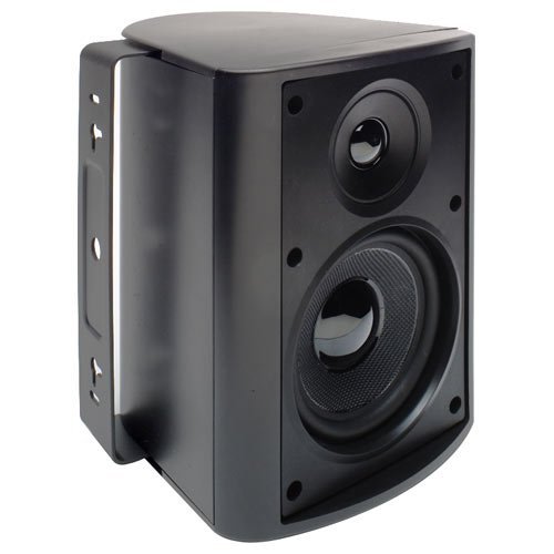 Endeavor 5.25 In. In/Outdoor Speaker, 2-Way, Kevlar Woofer , Black (IO-505-b)