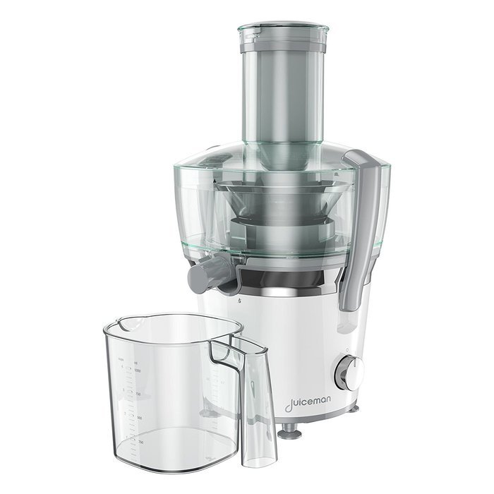 Juiceman JM850 Power Plus Compact Juicer with Citrus Attachment