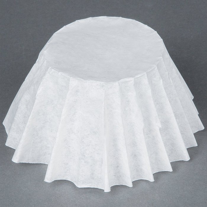 Bunn 20116.0000 9 1/2" x 3 1/4" 12 Cup Narrow Decanter Style Coffee Filter - 1000/Case N2