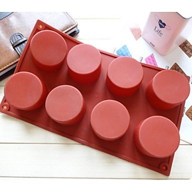 Y&XL&H Cylinder Shape Cake Mold Ice Jelly Chocolate Mold