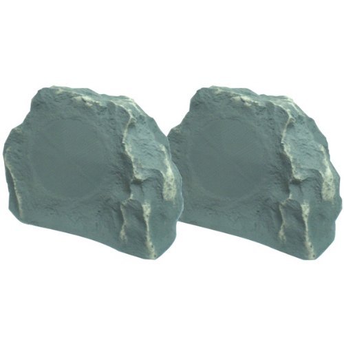 New TIC CORPORATION TFS5SL 6.5" 150-Watt Outdoor Rock Speakers (Slate)