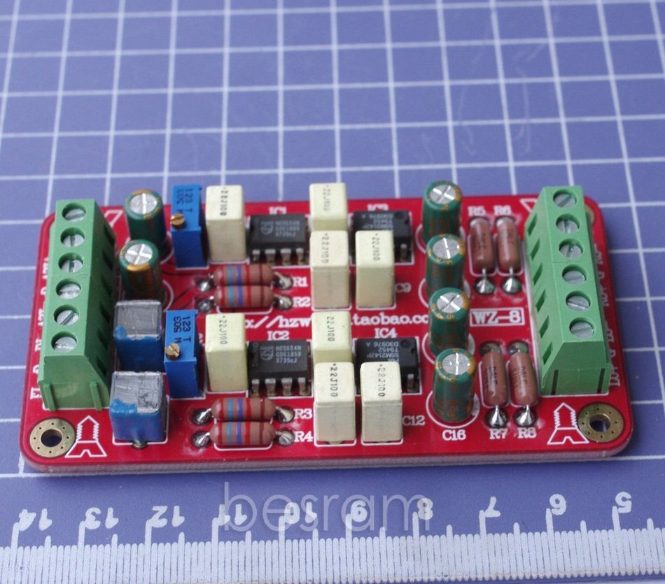 WZ-8bSSM2142Unbalanced transfer Balanced board input Unbalanced output balaneced N2