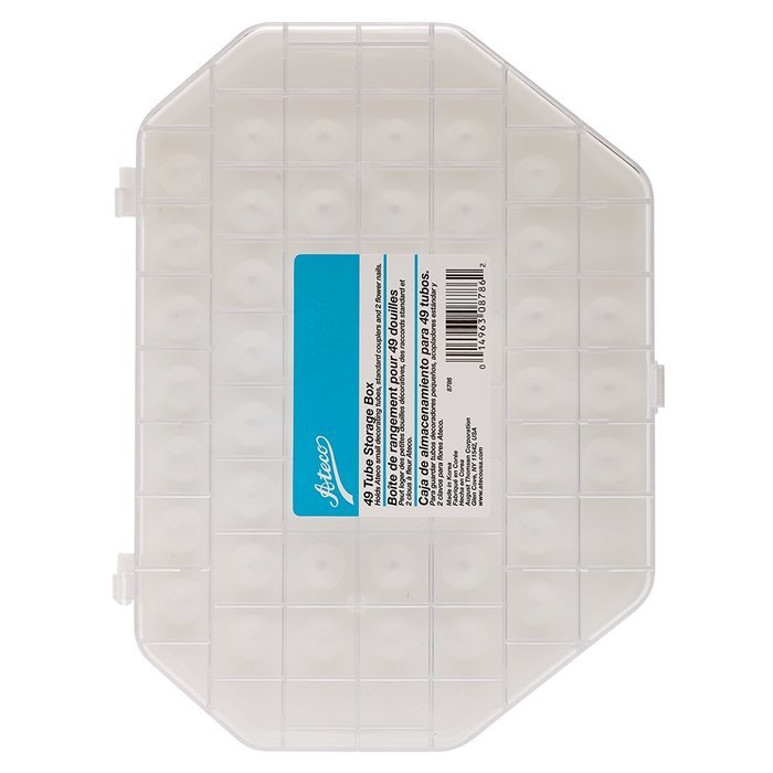 Ateco 8786 49-Compartment Decorating Tube Storage Box