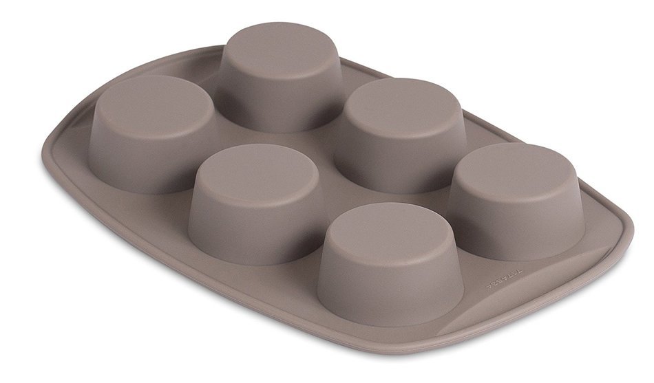 Internet&rsquo;s Best Silicone Cake Mold | 6 Cup | Cupcake Tray | Cake Baking Mold | BPA Free | Dishwasher Safe N5