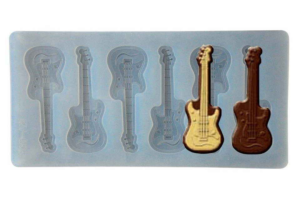 FOUR-C Chocolate Decorating Supplies Music Sugarcraft Molds for Chocolate Design Color Transparent