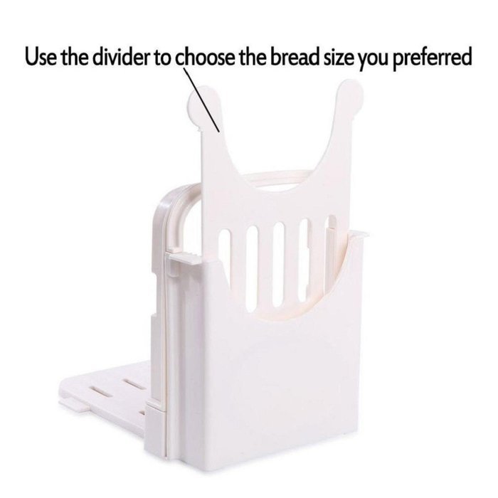Bread Slicer,Morecome Cutting Guide Thickness Adjustable Bread/Roast/loaf Slicer N3