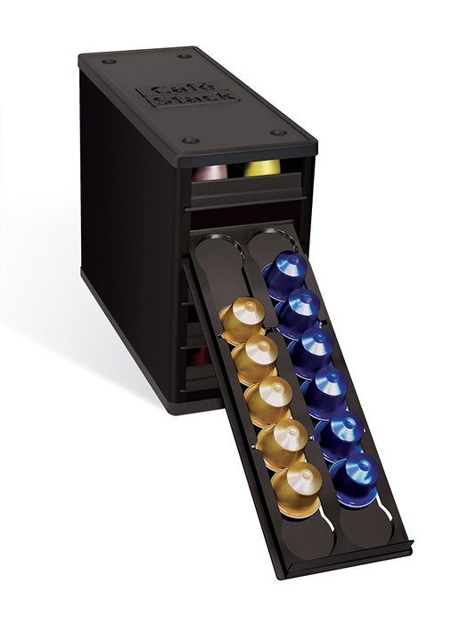 Caf&eacute;Stack Nespresso Capsule Organizer Color: Black N9