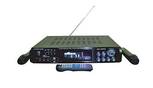 GLi RCX7000 3600-Watt Amplifier with 2 Wireless Microphones
