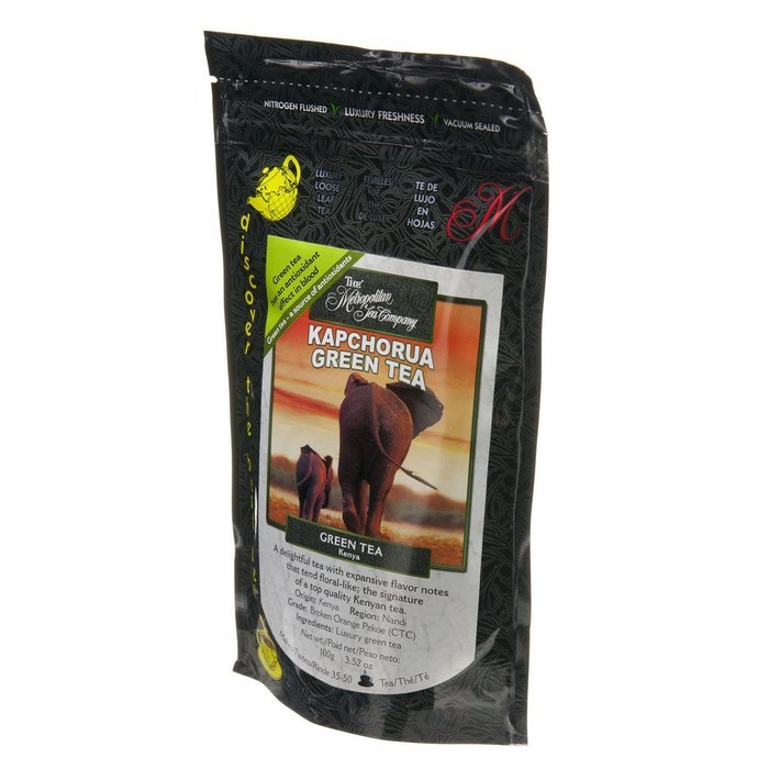 Metropolitan Tea Discovery Loose Tea Pack, Kenya Green Kapchorua Green, 100gm N5