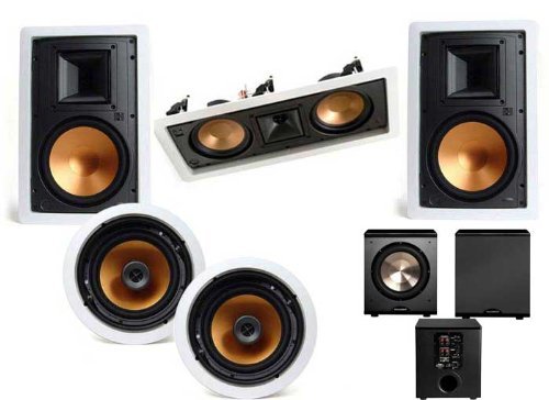 Klipsch R-5650-WII In Wall System #2 (R-5502-WII) FREE BIC Acoustech PL-200