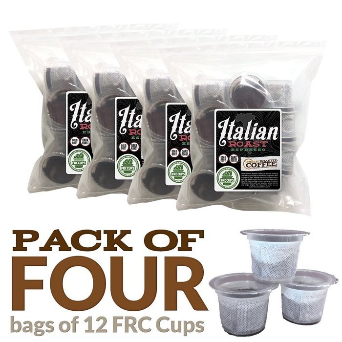 Ethiopian Yirgacheffe OFT Coffee, 48 ct. FRC Cups, Fresh Roasted Coffee LLC. N2