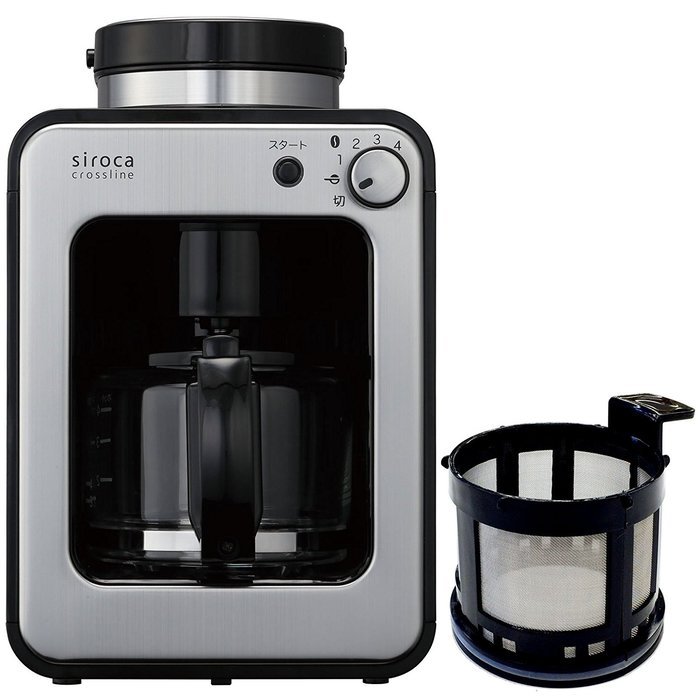 siroca crossline full automatic coffee maker Special set SC-A121SS-TMF (Silver) N2
