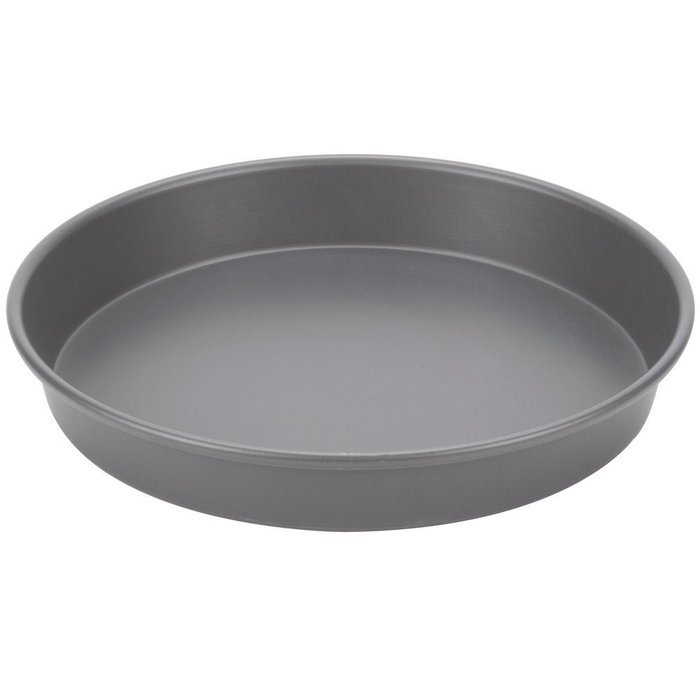 American Metalcraft HC90181.5 18" x 1 1/2" Hard Coat Anodized Aluminum Tapered / Nesting Pizza Pan N2