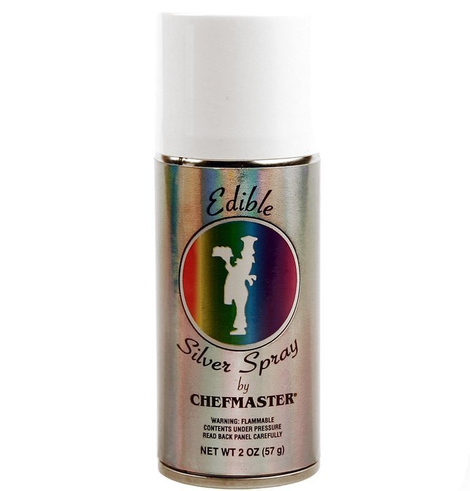Chefmaster Edible Spray, One 2-Ounce Can. Kosher Certified - Gold N5