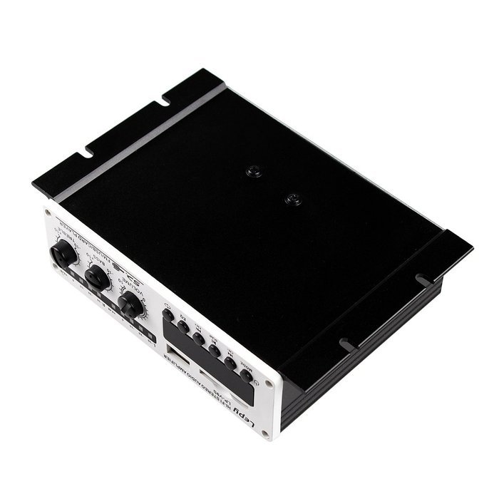 Lepy LP-V9S Digital 2x25W Mini Hi-fi Stereo Power Amplifier with Remote Control and 3A Power Cable Support USB... N6