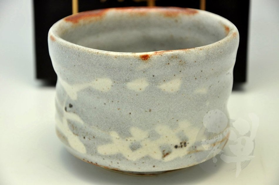 Japanese Mino Yaki ware Matcha Bowl Green Tea 10.5 / 10.5 / 8.5cm (4.1 / 4.1 / 3.3inch)[7323] N3