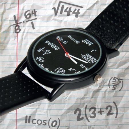 The Equation Unisex Quartz Water Resistant Analog Black Strap Watch N3