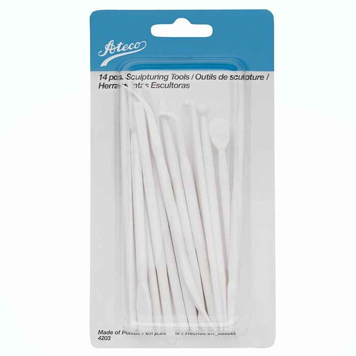 Ateco 4203 15-Piece Double-Sided Sculpturing Tool Set