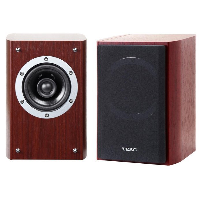 TEAC AI-301DA Integrated Amplifier and LS-301 Speaker Package (Black/Cherry) N5