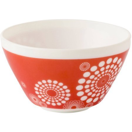 Tickled Pink, Pyrex Vintage Charm 6-Piece Opal Glass Mixing Bowl Set N2
