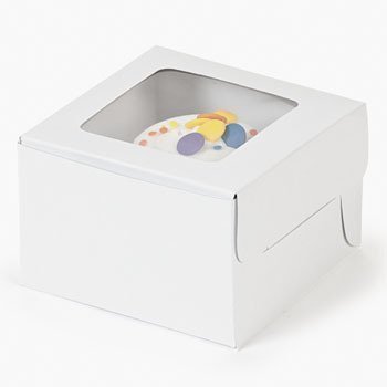 Dozen White Cupcake Boxes