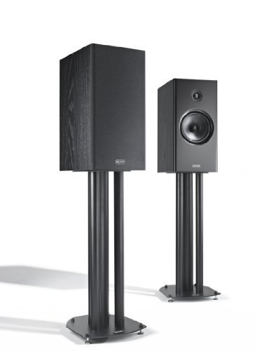 Epos &ndash; Elan 15 - Bookshelf Speakers with Real-Wood Black Ash Veneer (Pair)