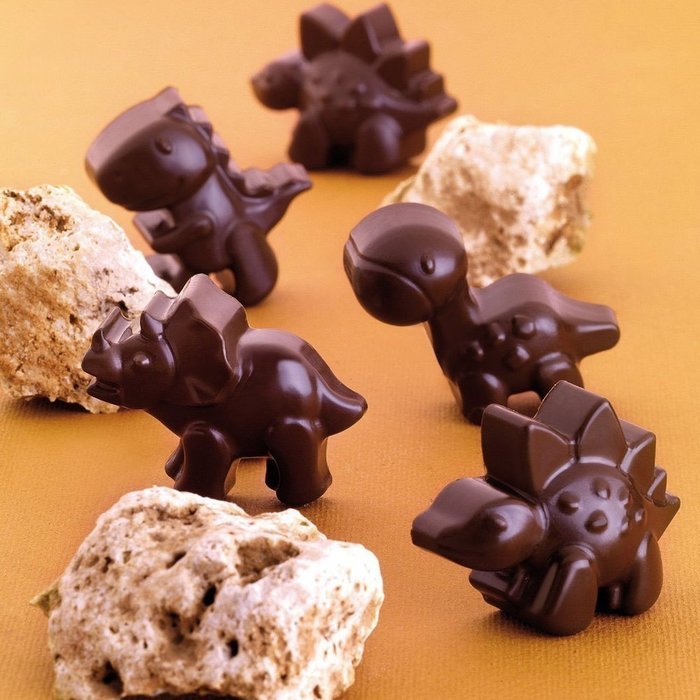 ME.FAN&trade; 4pc Chocolate Molds - Candy Molds - Silicone Molds - Ice Molds - Silicone Backing Molds DIY Pig Faces... N4