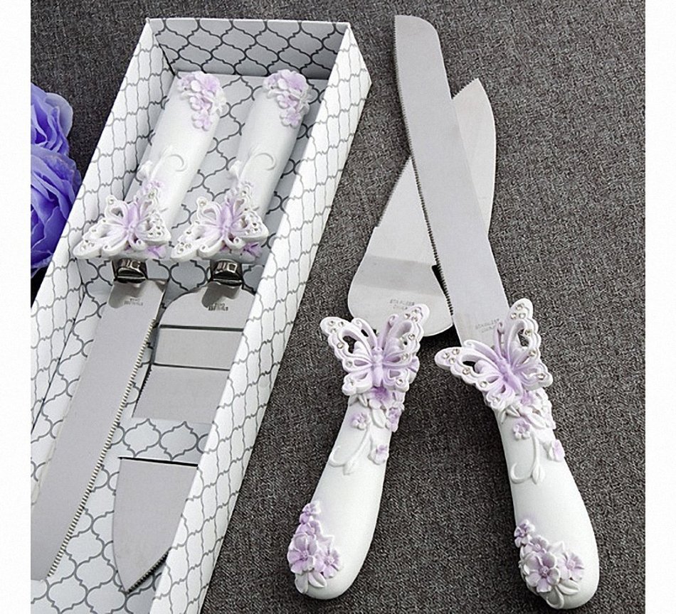 Butterfly Design Cake Set