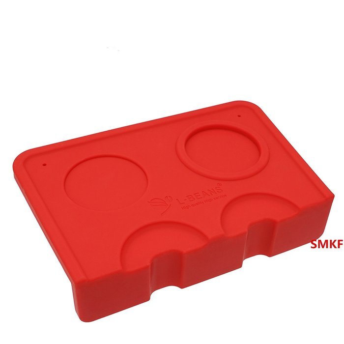 Coffee Tamper Mat for Edge of Bench with Tamper Holder & Tamping Rest Espresso (Rose) N5
