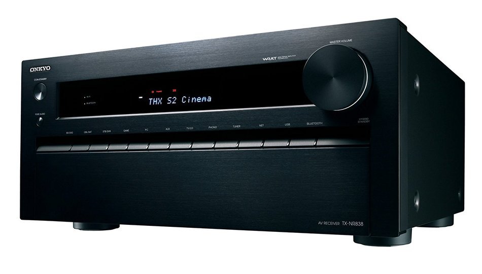 ONKYO AV Receiver 7.1ch high-resolution sound source / Dolby Atmos corresponding black TX-NR838 (B) N4