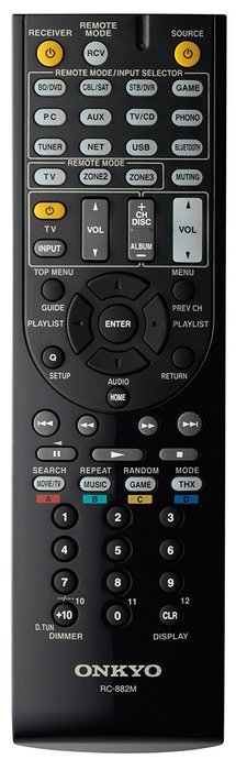 ONKYO AV Receiver 7.1ch high-resolution sound source / Dolby Atmos corresponding black TX-NR838 (B) N6