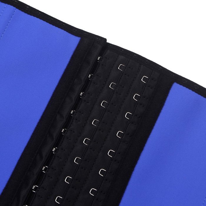 Women's 14 Steel Bone Solid Latex Sports and Fitness Waist Trainer Cincher N5