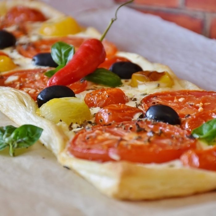 Simply Ample Pizza Stone 16x14&rdquo; Rectangular Cordierite Baking Stone for Oven or Grill N2