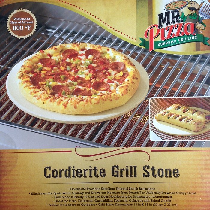 Mr Pizza Cordierite 13 in Grill Stone | Pizza Stone 800*
