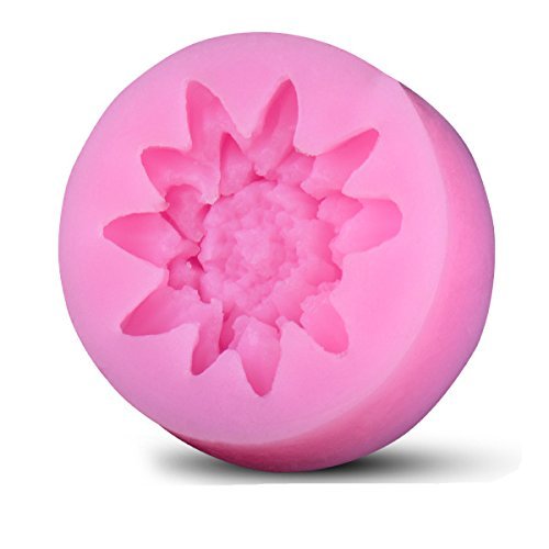 1Pcs Flower Shaped Food Grade Silicone Mold by uGen! Soap Ice Cake Mold. Sugarcraft Chocolate Candy Fondant Press...