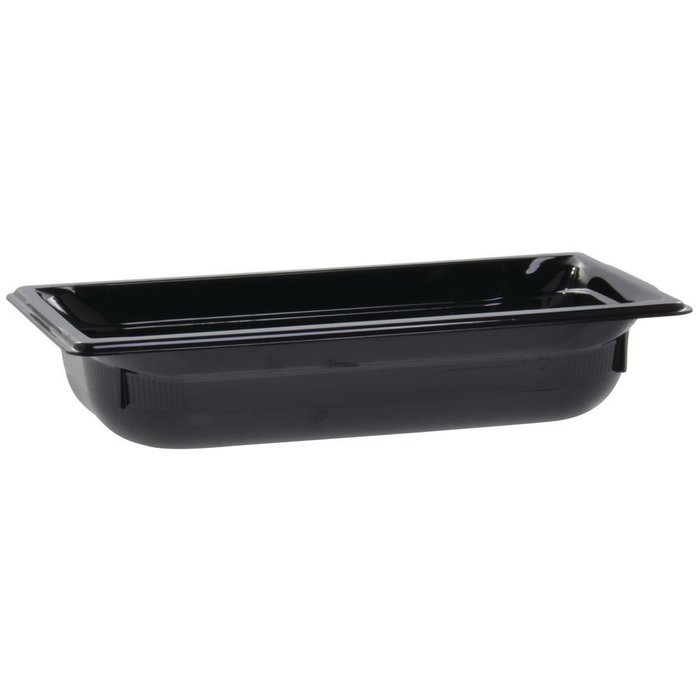 Vollrath 9032420 1/3 Size Super Pan 2.5"Deep, High Temperature Black