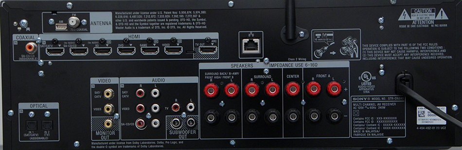 Sony STR-DN840 7.2 Channel 1050-Watt A/V Receiver (Black) N5