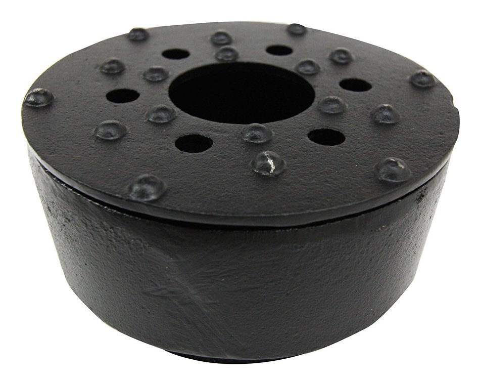 Japanese Cast Iron Imperial Tetsubin Teapot Tea Light Candle Warmer Base Riser 4.75" Diameter