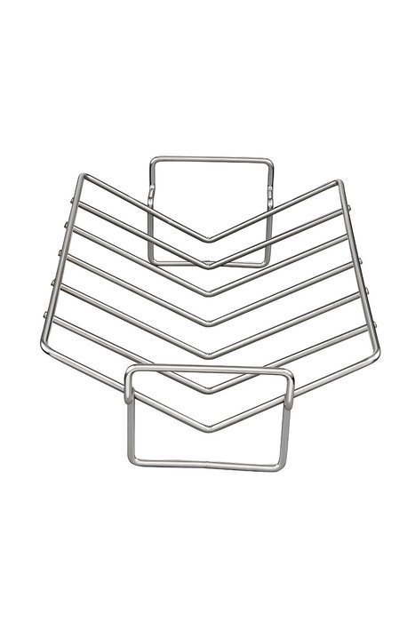HIC Pro V-Shaped Wire Roasting Baking Broiling Rack, Nonstick, 15-Inches x 11-Inches x 4-Inches N2