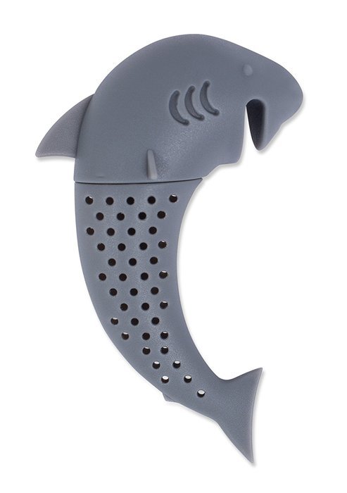 Internet's Best Shark Silicone Tea Infuser Strainer | Loose Leaf Filter Steeper | Deep Tea Mug Cup Steeper | Herbal... N4
